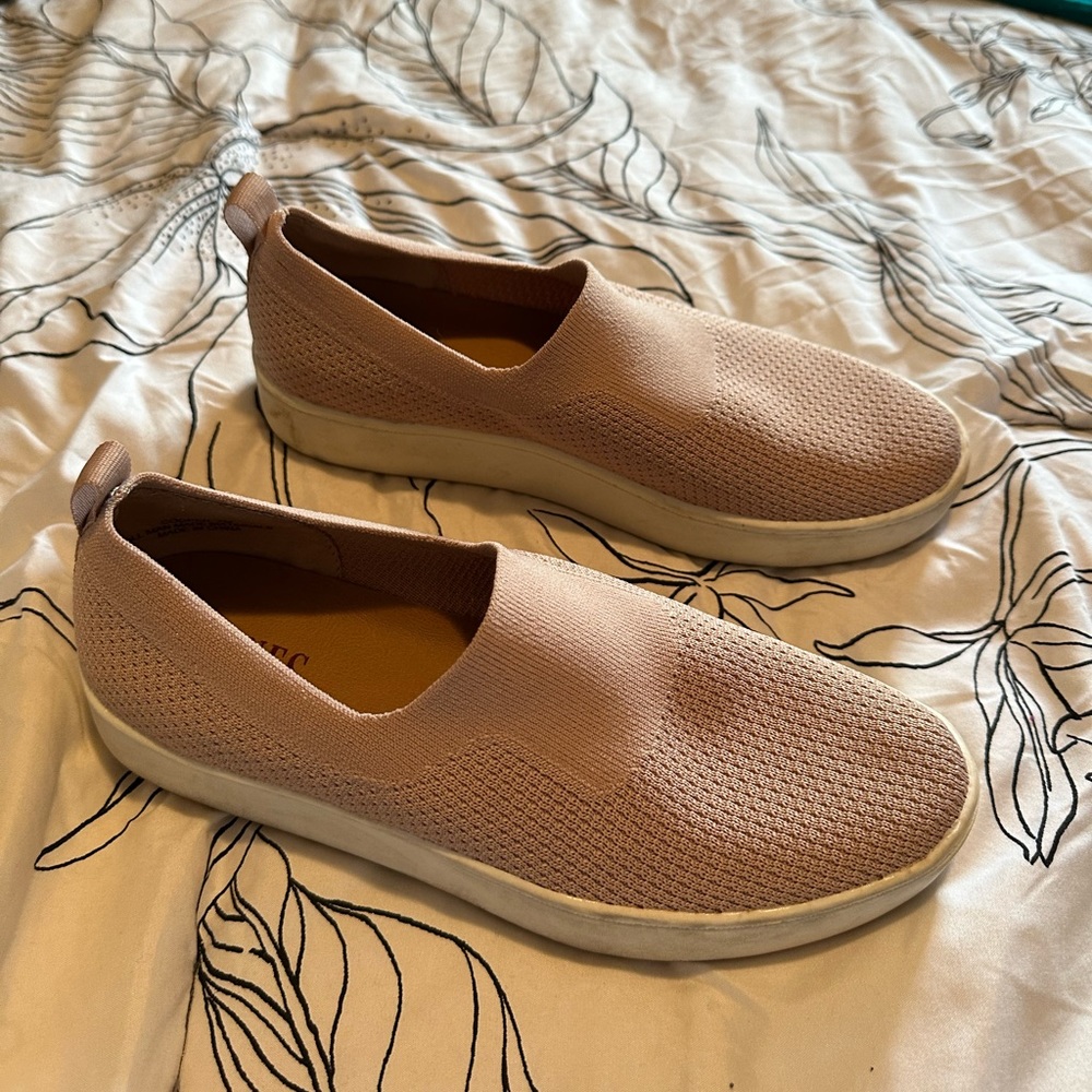 Pink Slip On Sneakers